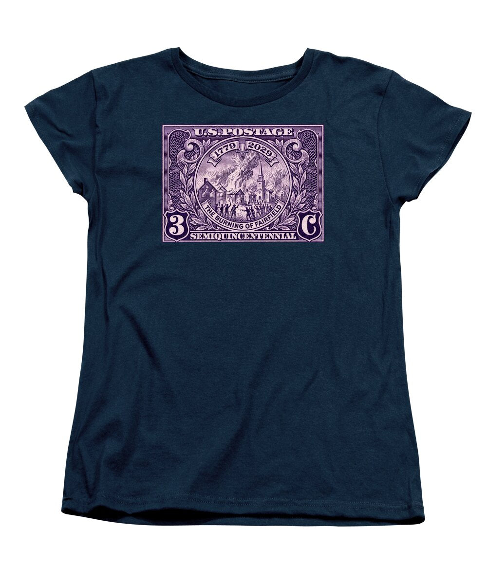 Burning of Fairfield 3c 1 - Women's T-Shirt (Standard Fit)
