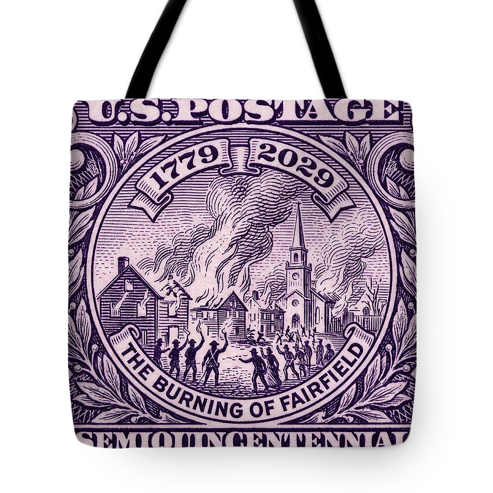 Burning of Fairfield 3c 1 - Tote Bag