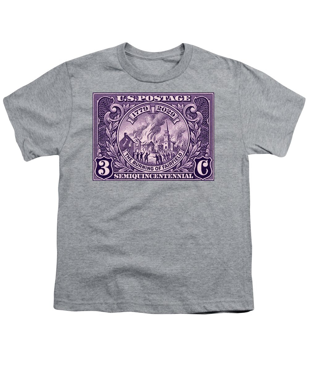 Burning of Fairfield 3c 1 - Youth T-Shirt