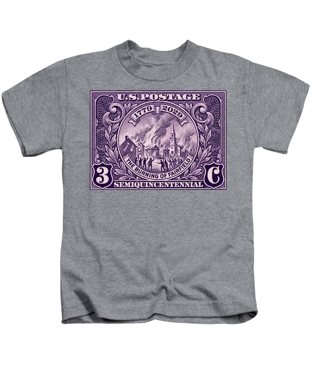 Burning of Fairfield 3c 1 - Kids T-Shirt