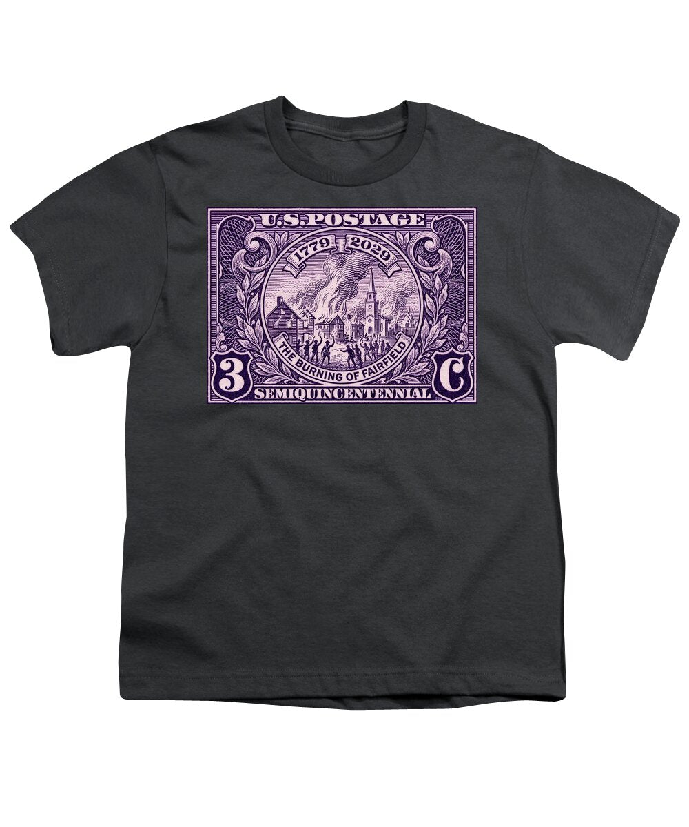 Burning of Fairfield 3c 1 - Youth T-Shirt