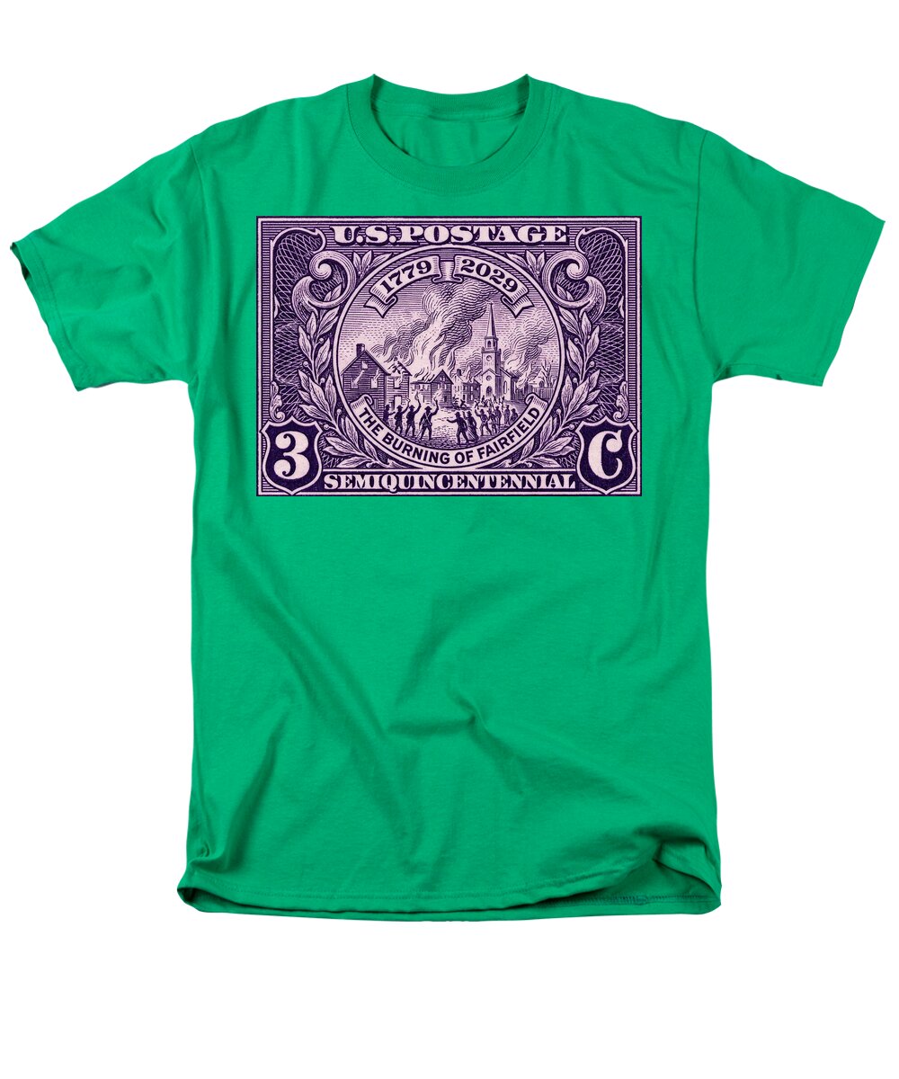 Burning of Fairfield 3c 1 - Men's T-Shirt  (Regular Fit)