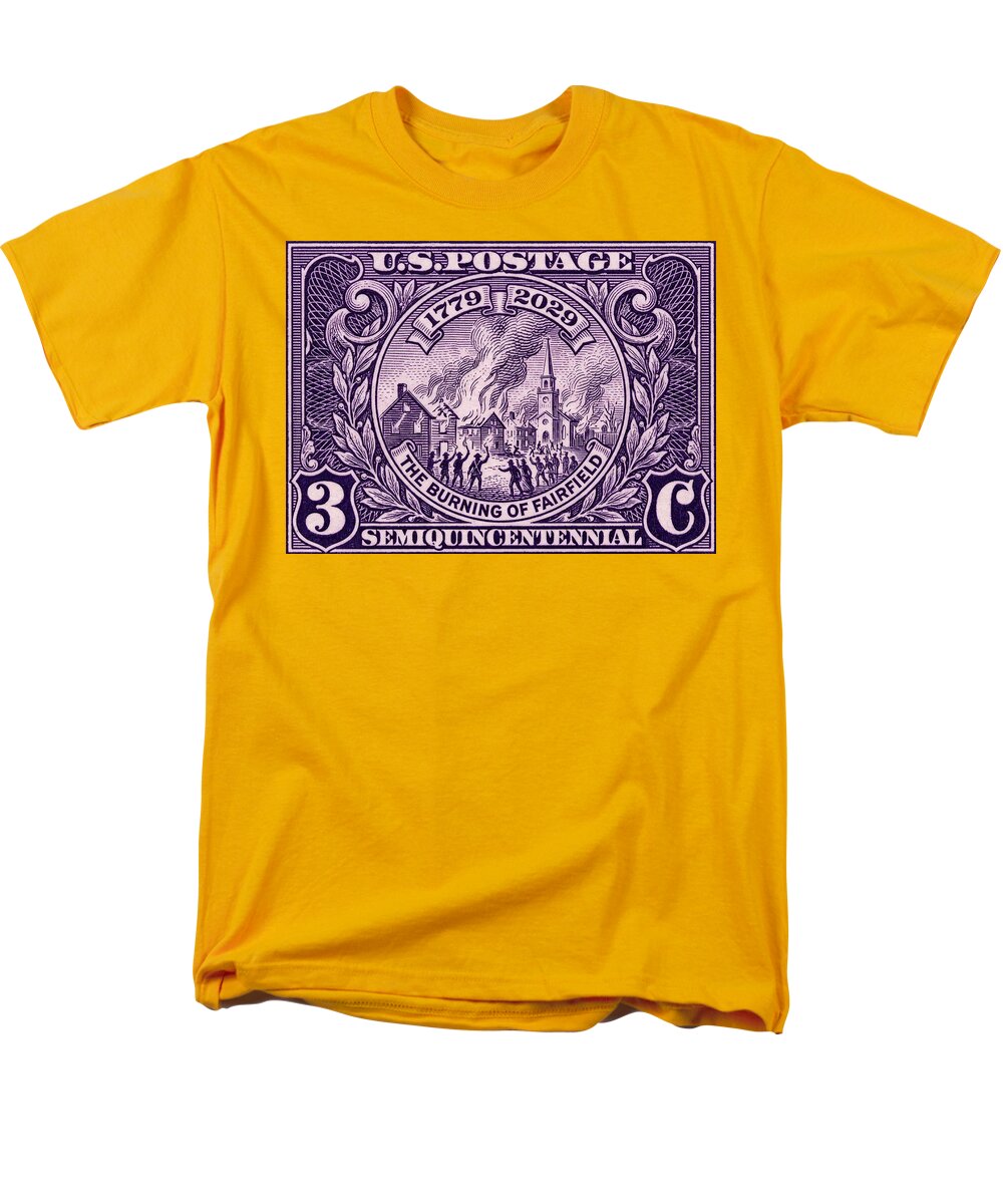 Burning of Fairfield 3c 1 - Men's T-Shirt  (Regular Fit)