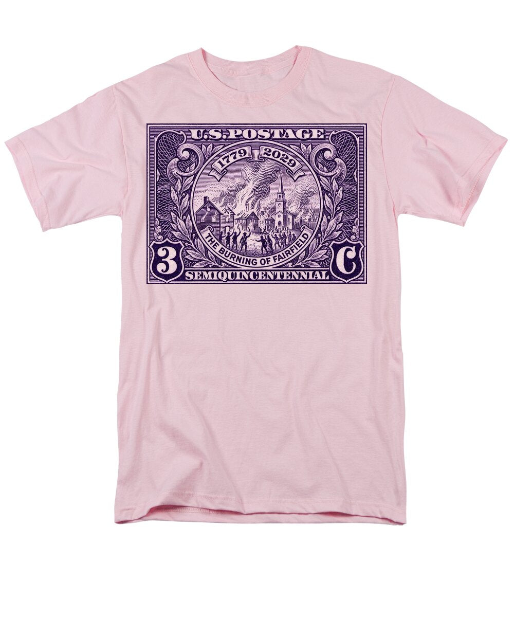 Burning of Fairfield 3c 1 - Men's T-Shirt  (Regular Fit)