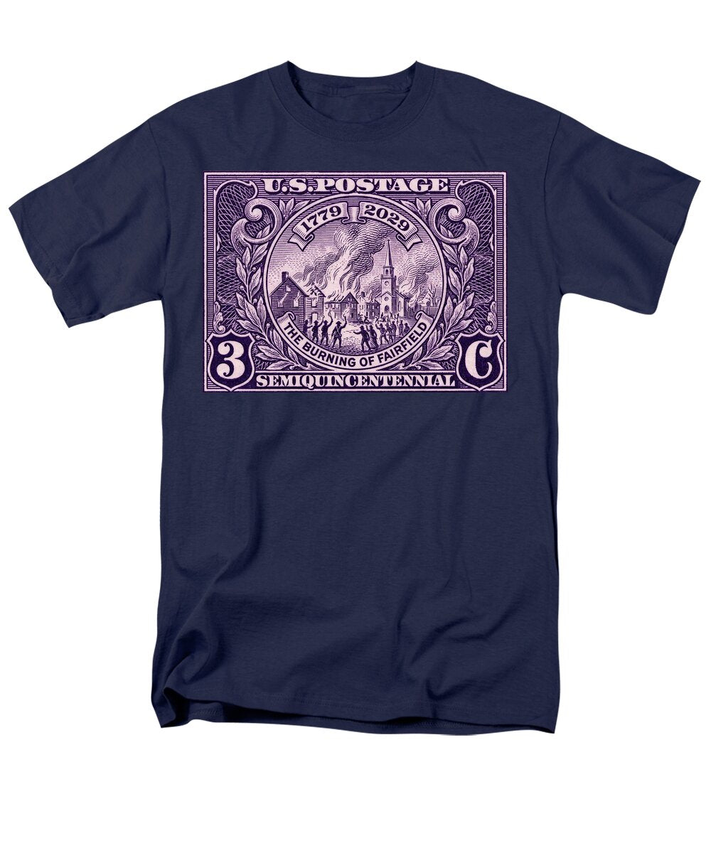 Burning of Fairfield 3c 1 - Men's T-Shirt  (Regular Fit)