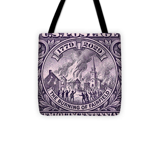 Burning of Fairfield 3c 1 - Tote Bag