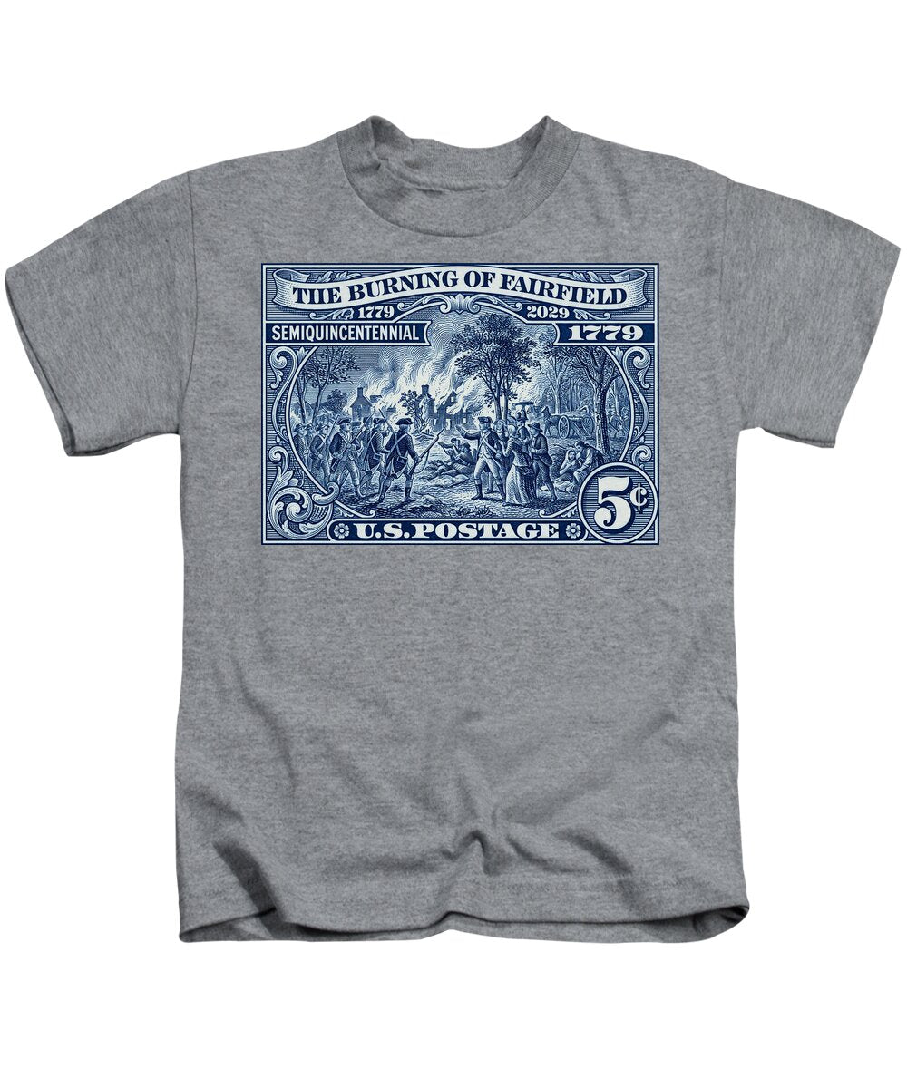 Burning of Fairfield 5c 1 - Kids T-Shirt