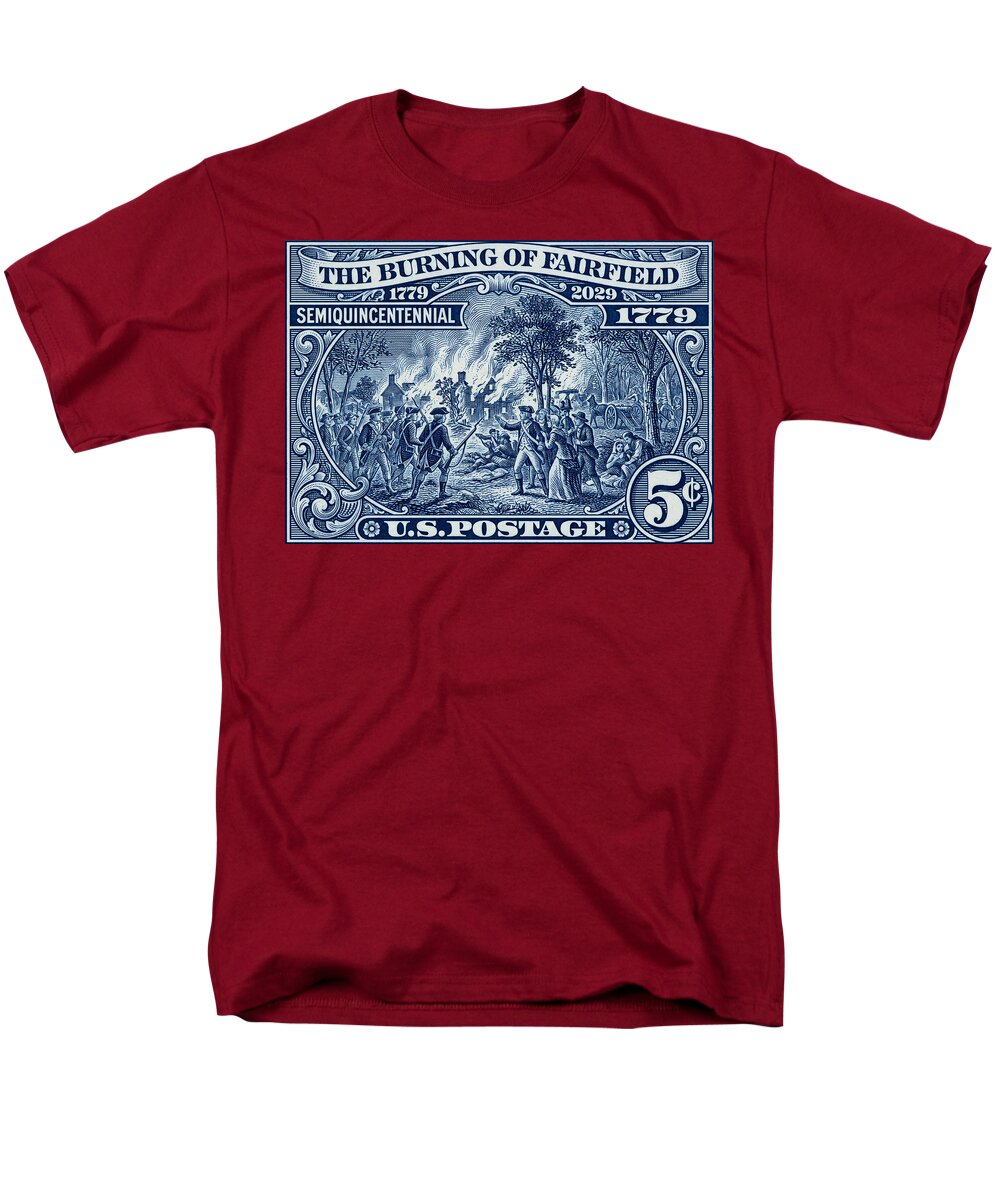 Burning of Fairfield 5c 1 - Men's T-Shirt  (Regular Fit)