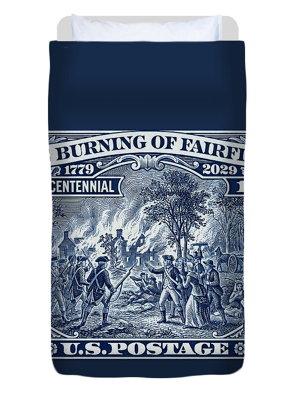 Burning of Fairfield 5c 1 - Duvet Cover