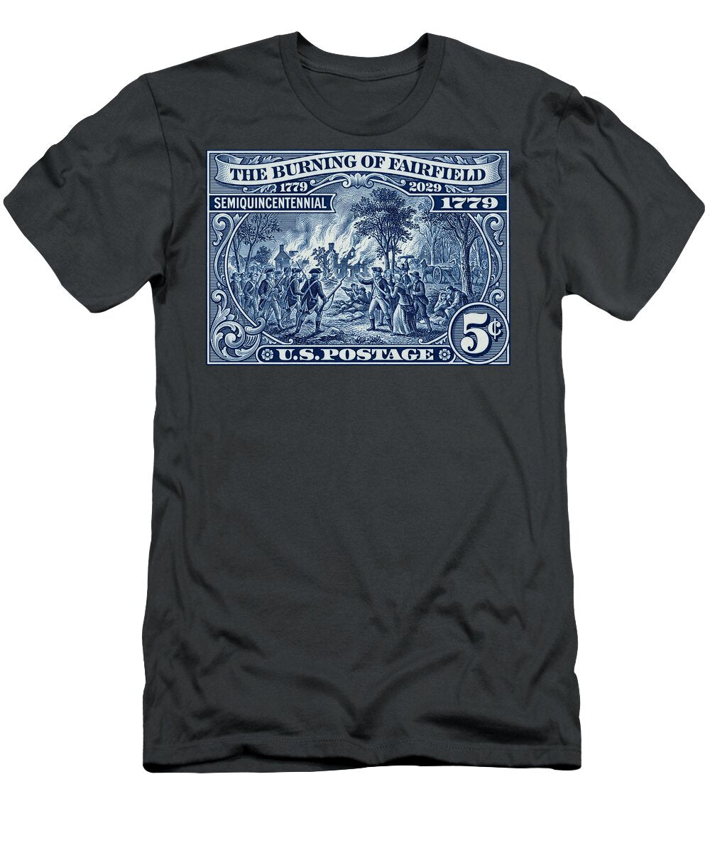 Burning of Fairfield 5c 1 - T-Shirt