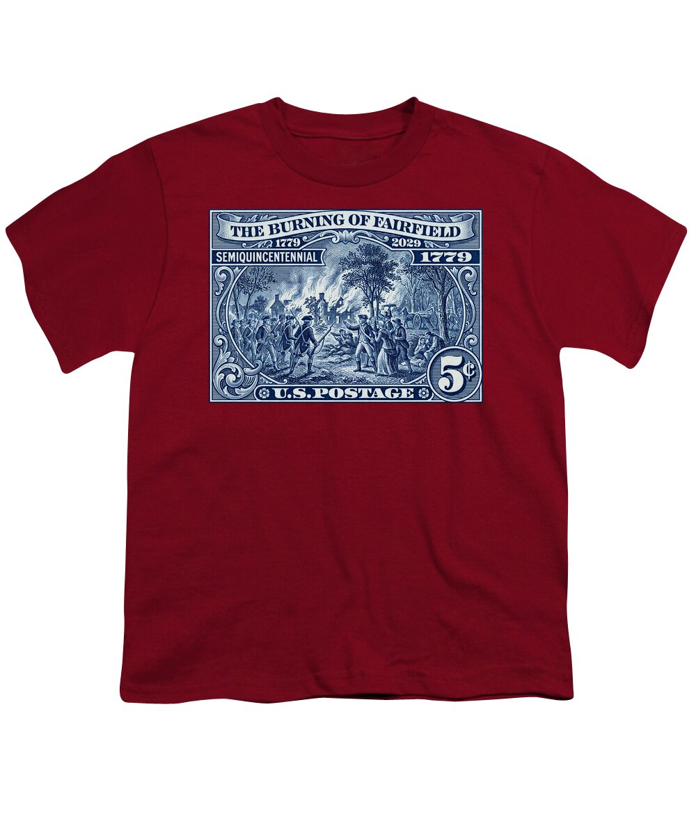 Burning of Fairfield 5c 1 - Youth T-Shirt