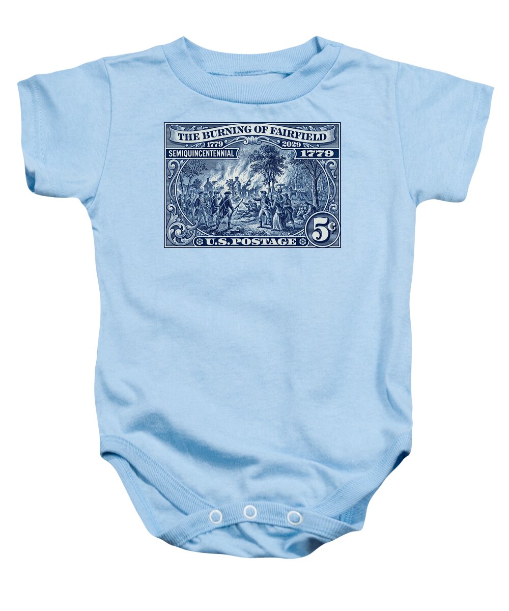 Burning of Fairfield 5c 1 - Baby One-Piece