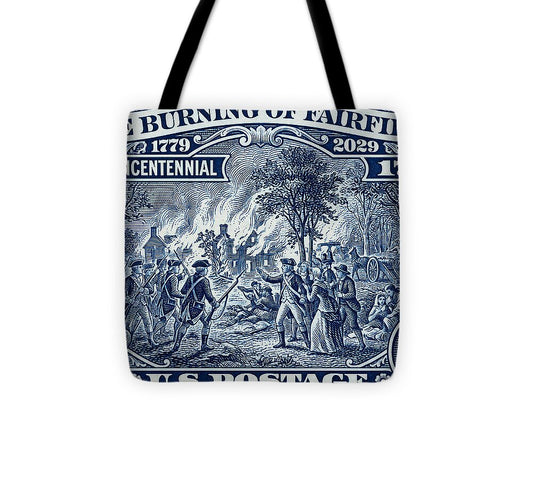 Burning of Fairfield 5c 1 - Tote Bag