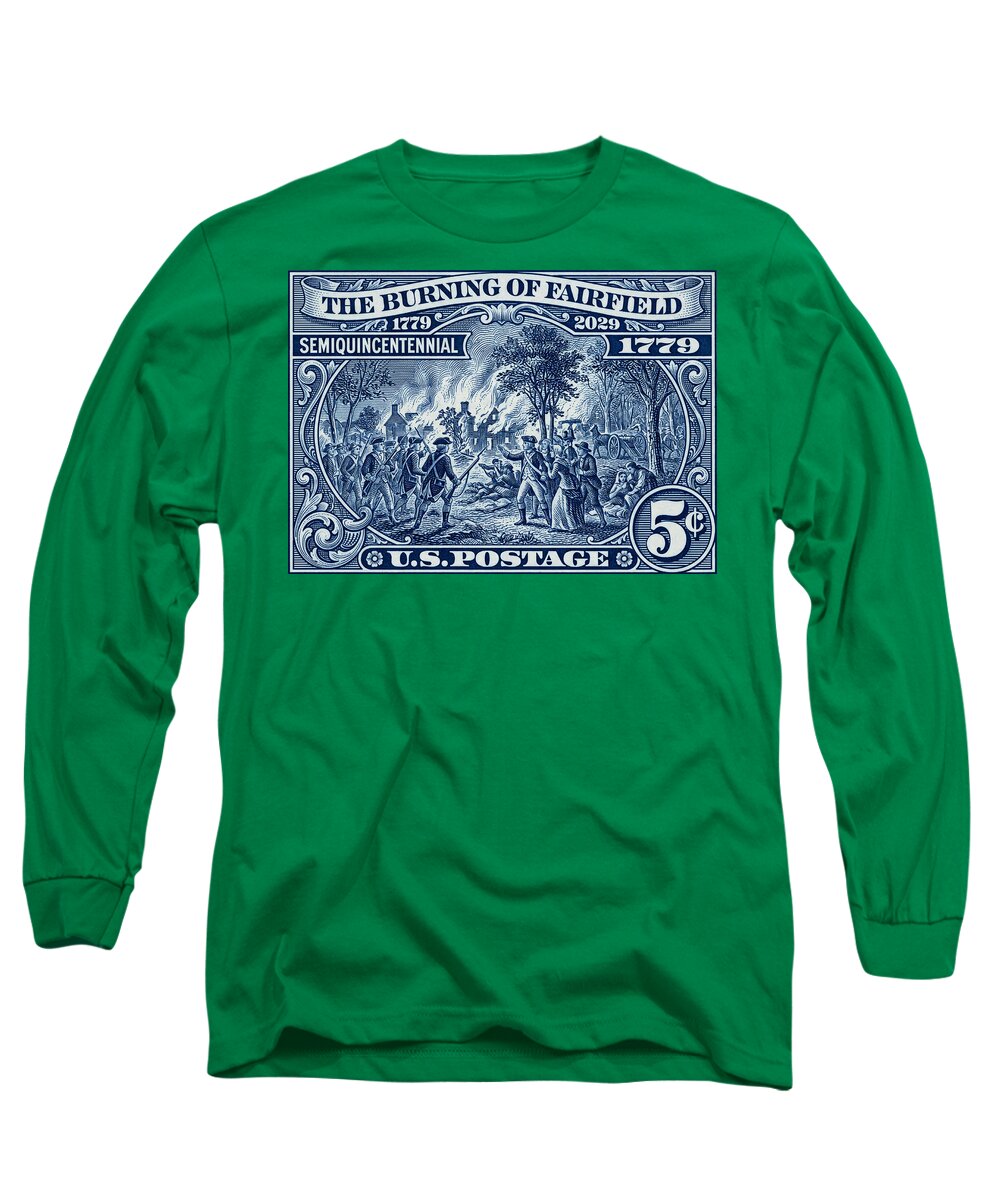Burning of Fairfield 5c 1 - Long Sleeve T-Shirt