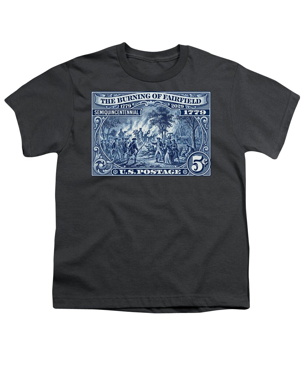 Burning of Fairfield 5c 1 - Youth T-Shirt