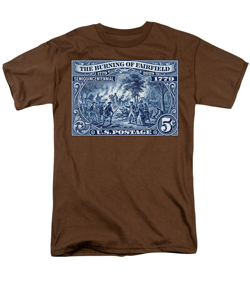 Burning of Fairfield 5c 1 - Men's T-Shirt  (Regular Fit)