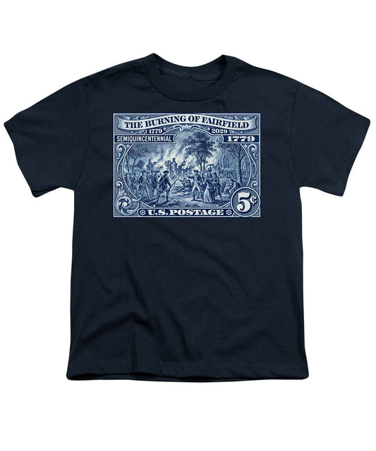 Burning of Fairfield 5c 1 - Youth T-Shirt