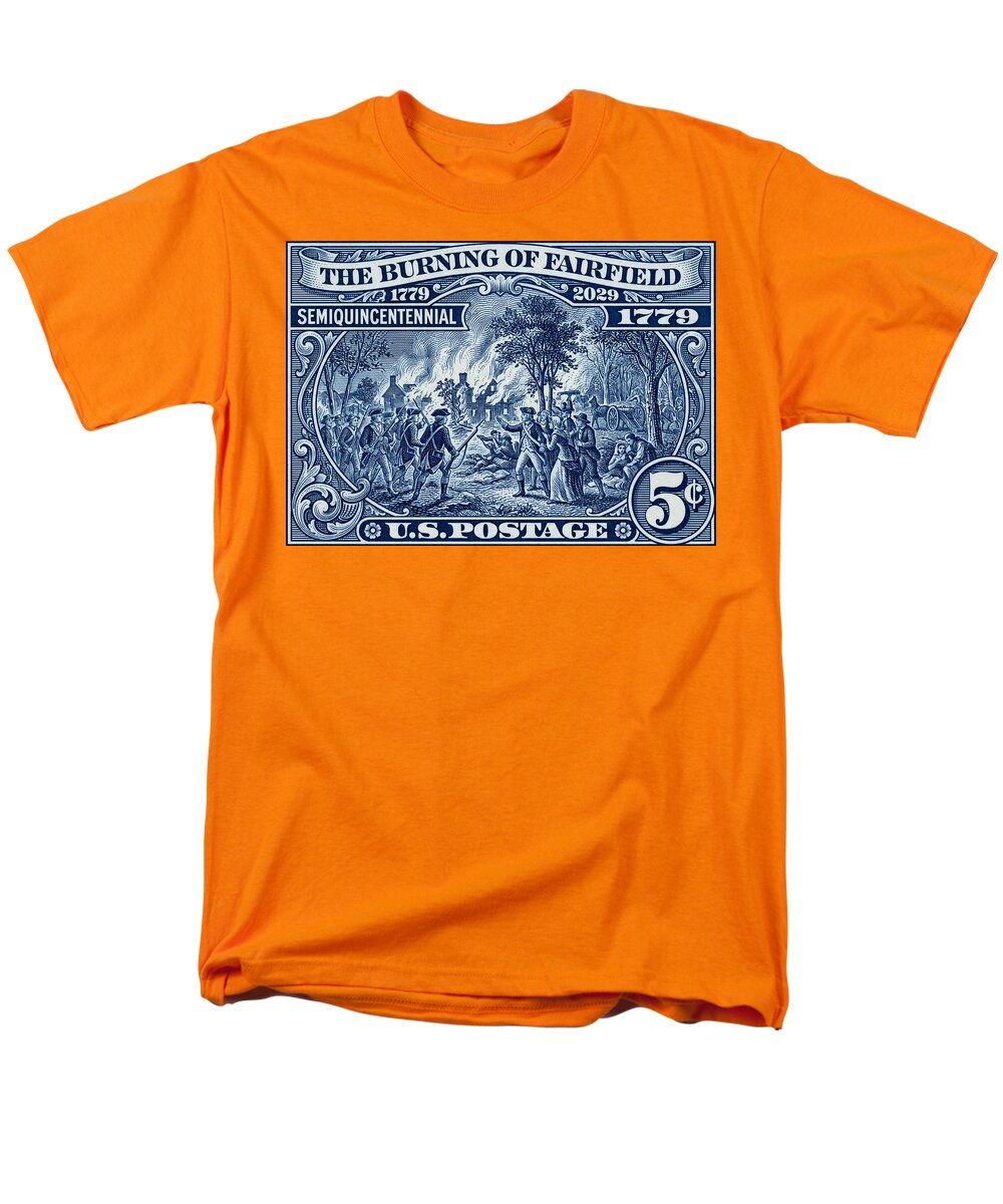 Burning of Fairfield 5c 1 - Men's T-Shirt  (Regular Fit)