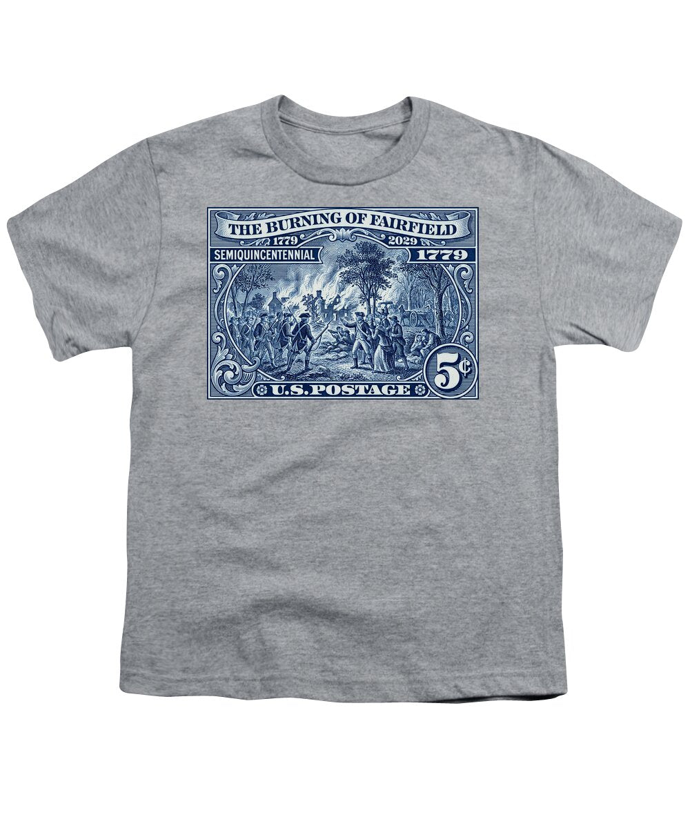 Burning of Fairfield 5c 1 - Youth T-Shirt