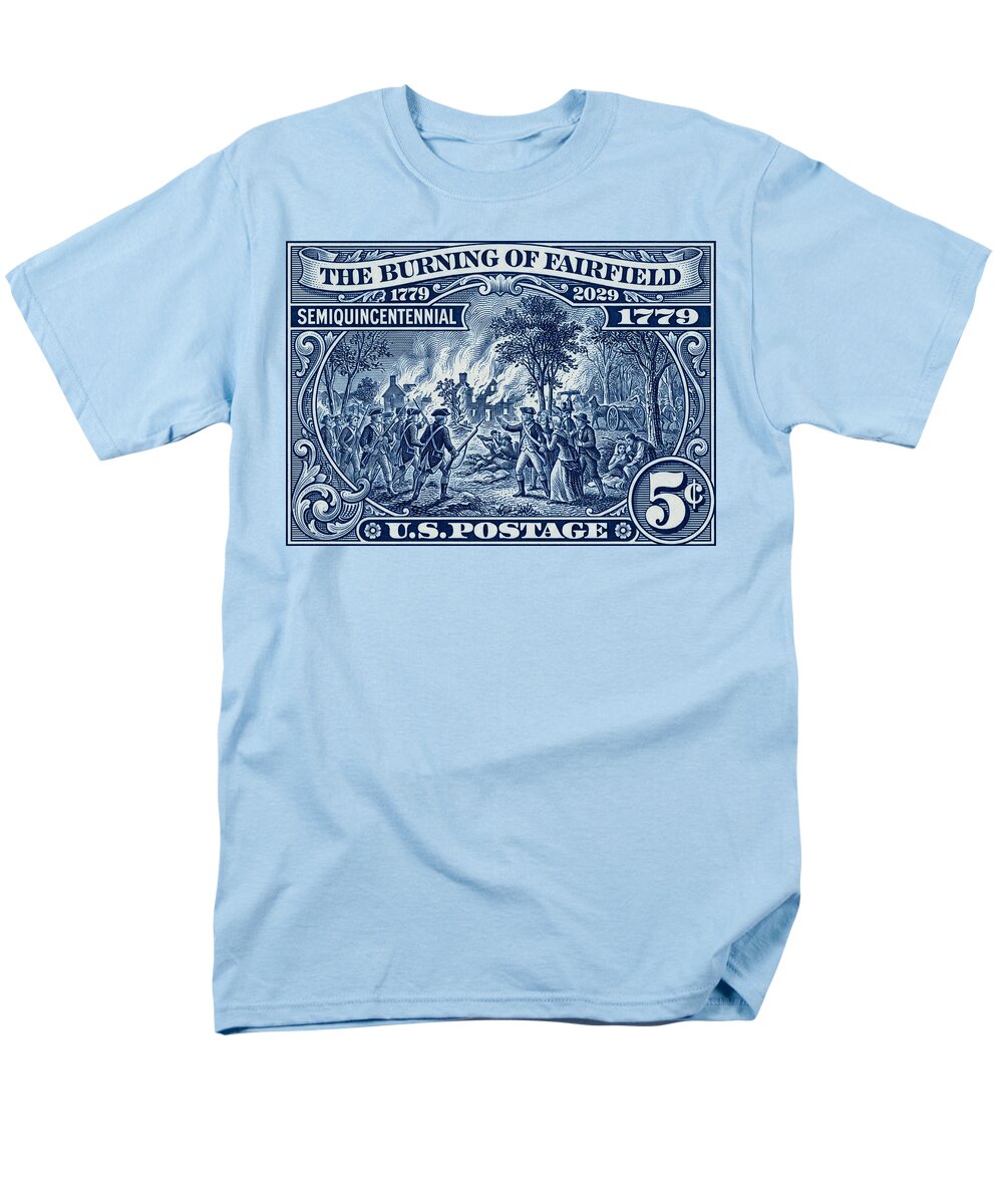 Burning of Fairfield 5c 1 - Men's T-Shirt  (Regular Fit)