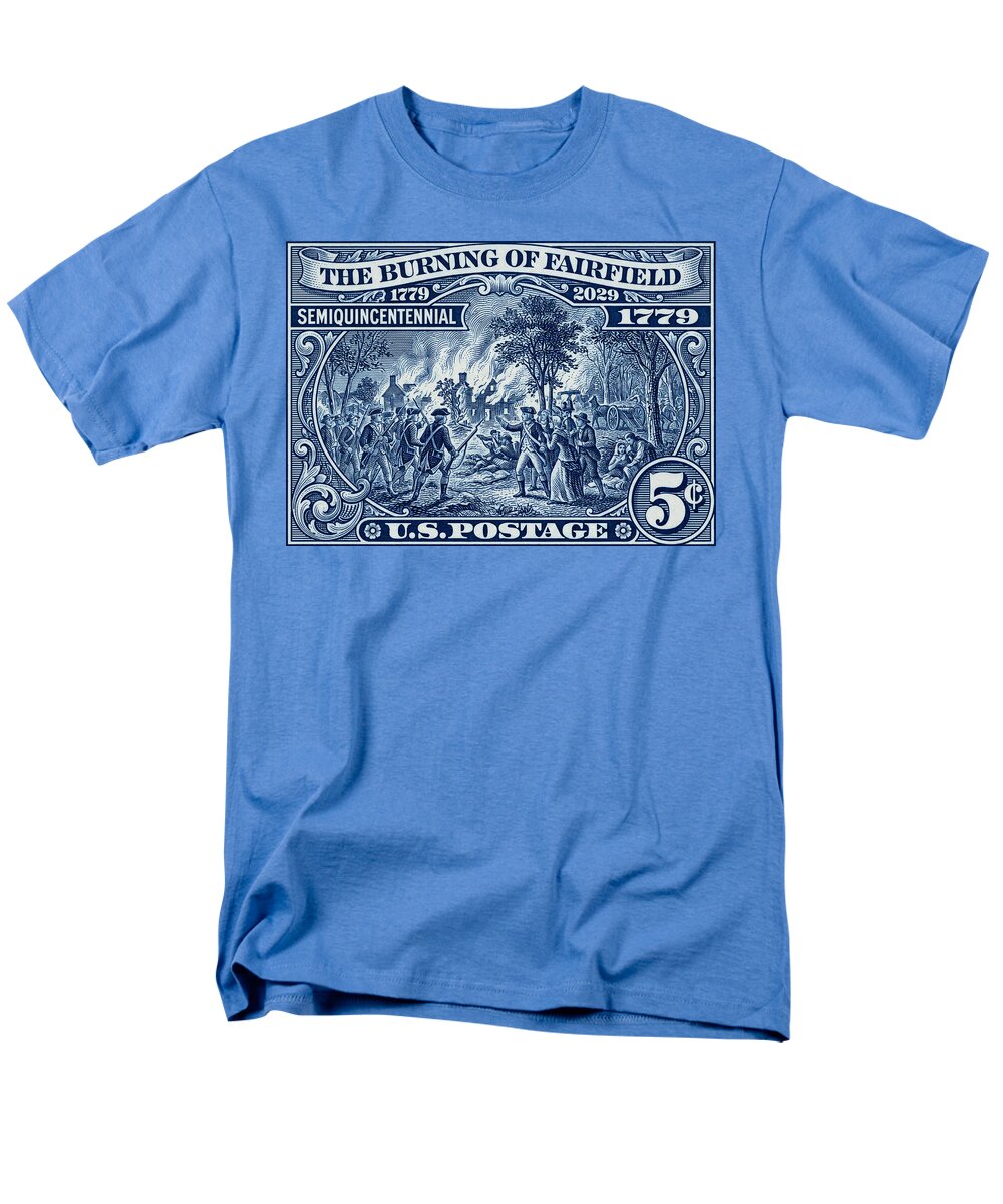 Burning of Fairfield 5c 1 - Men's T-Shirt  (Regular Fit)