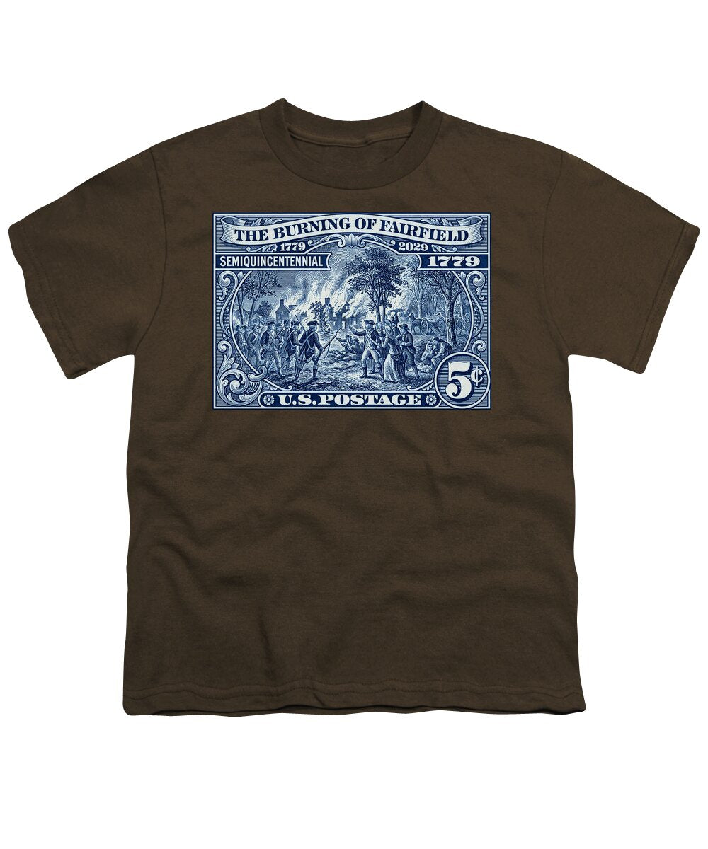 Burning of Fairfield 5c 1 - Youth T-Shirt