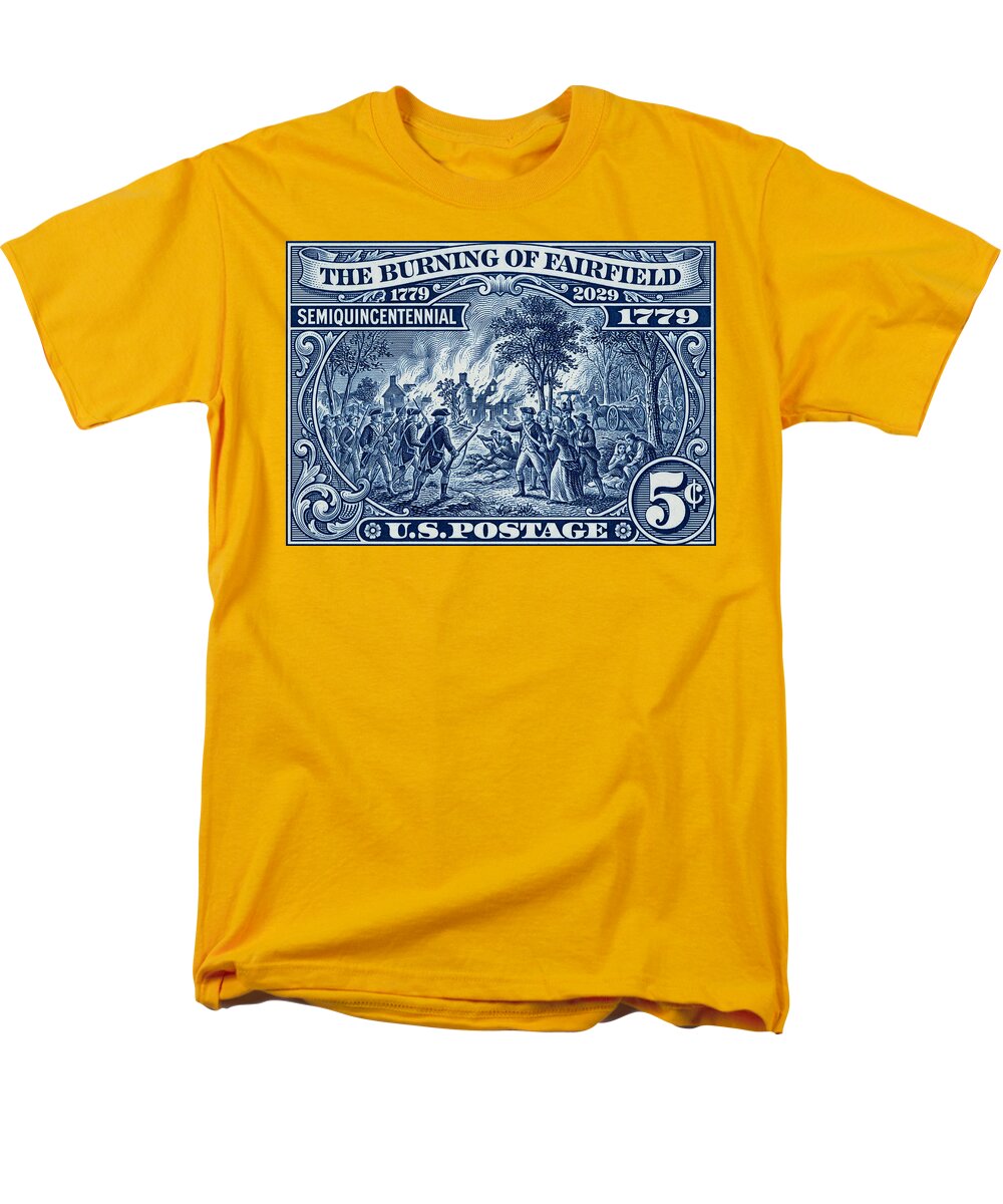 Burning of Fairfield 5c 1 - Men's T-Shirt  (Regular Fit)