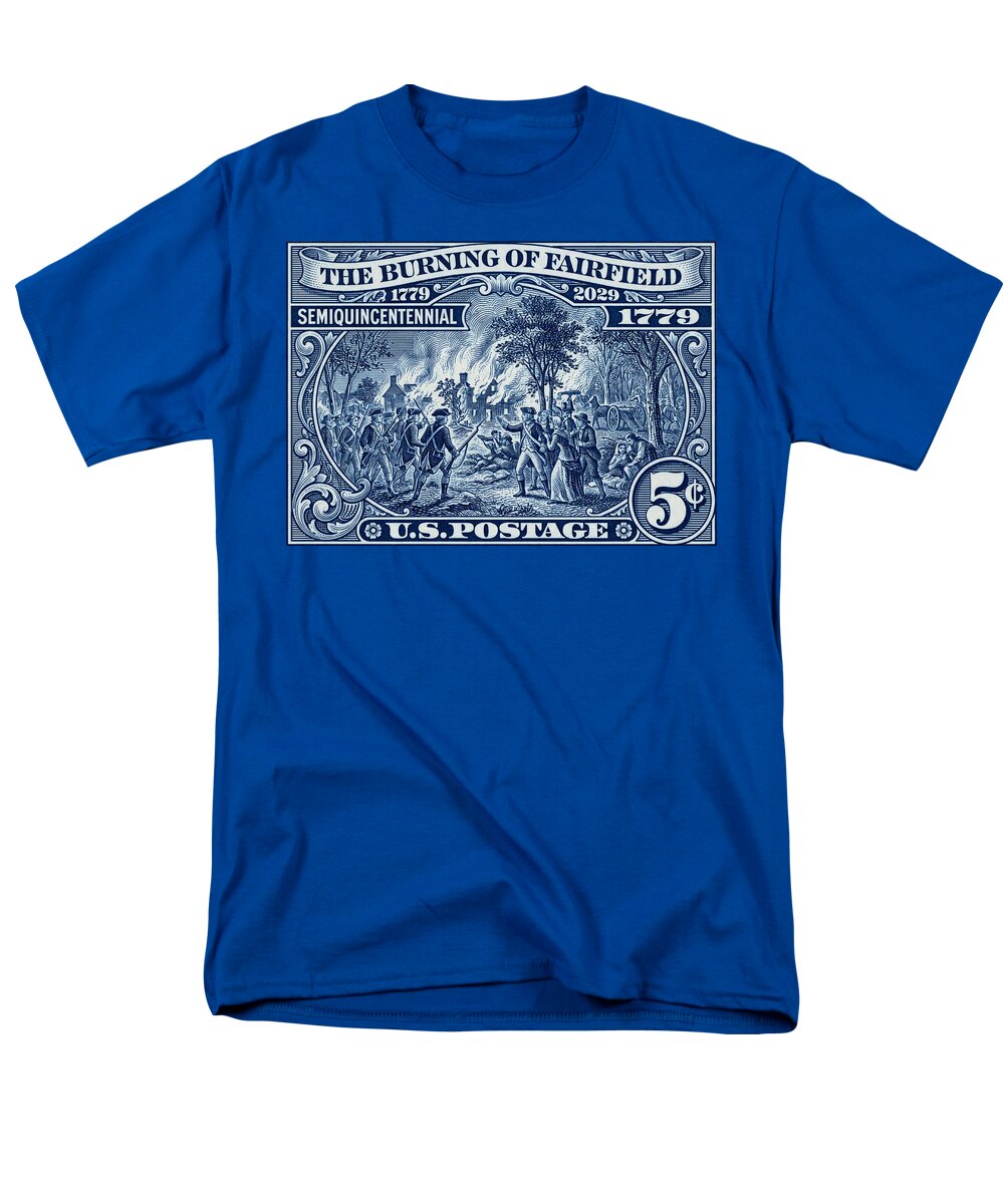 Burning of Fairfield 5c 1 - Men's T-Shirt  (Regular Fit)