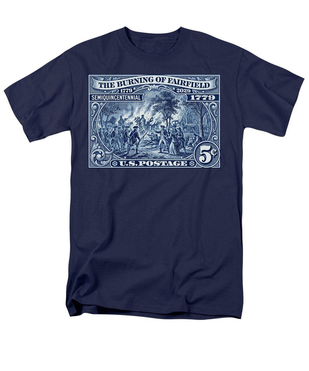 Burning of Fairfield 5c 1 - Men's T-Shirt  (Regular Fit)