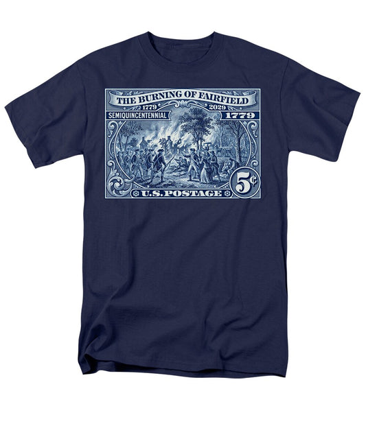 Burning of Fairfield 5c 1 - Men's T-Shirt  (Regular Fit)