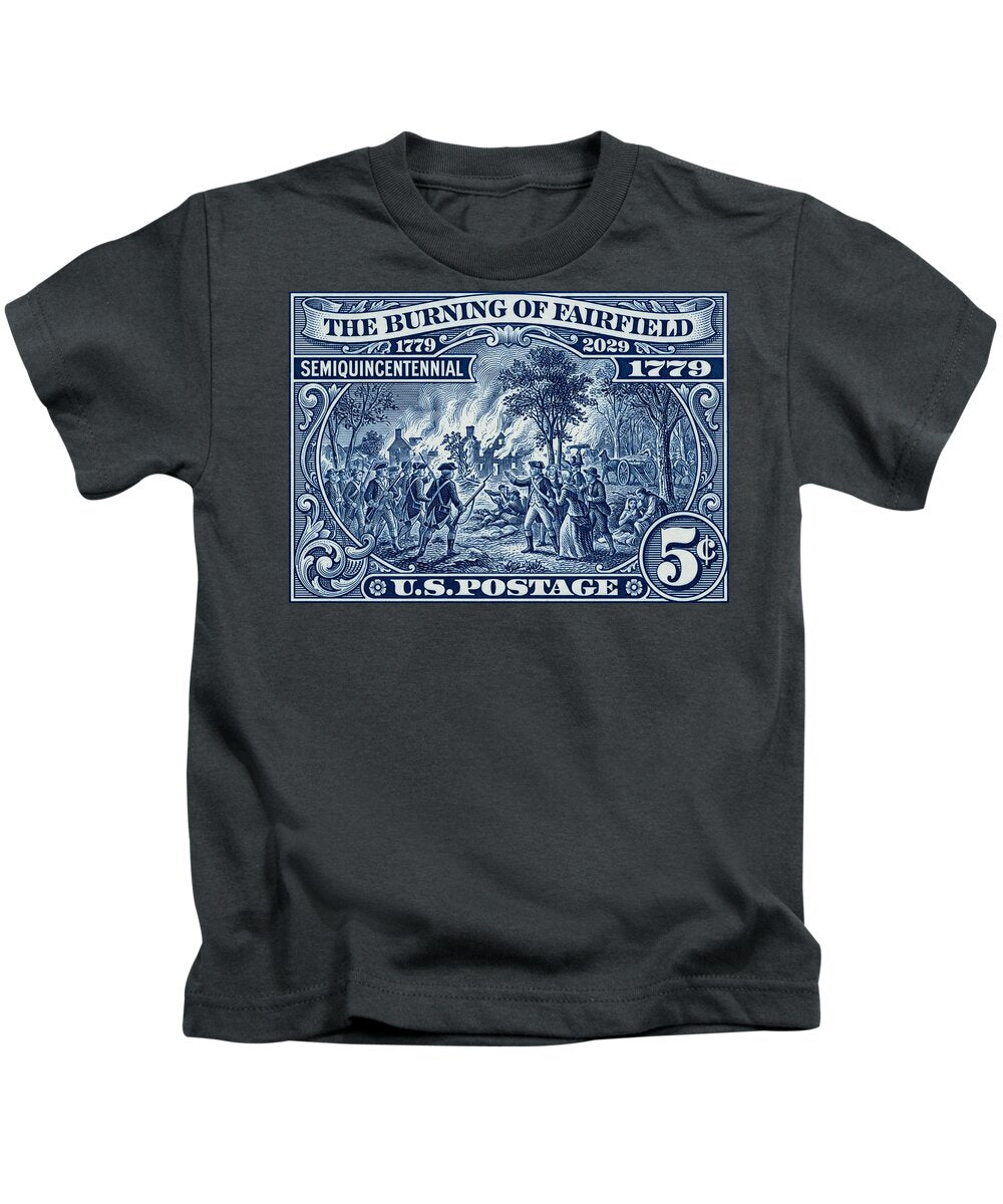 Burning of Fairfield 5c 1 - Kids T-Shirt