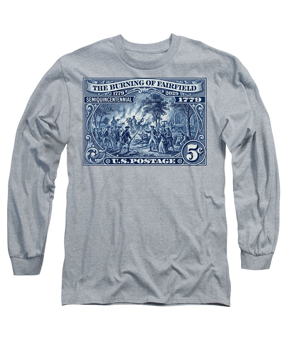 Burning of Fairfield 5c 1 - Long Sleeve T-Shirt