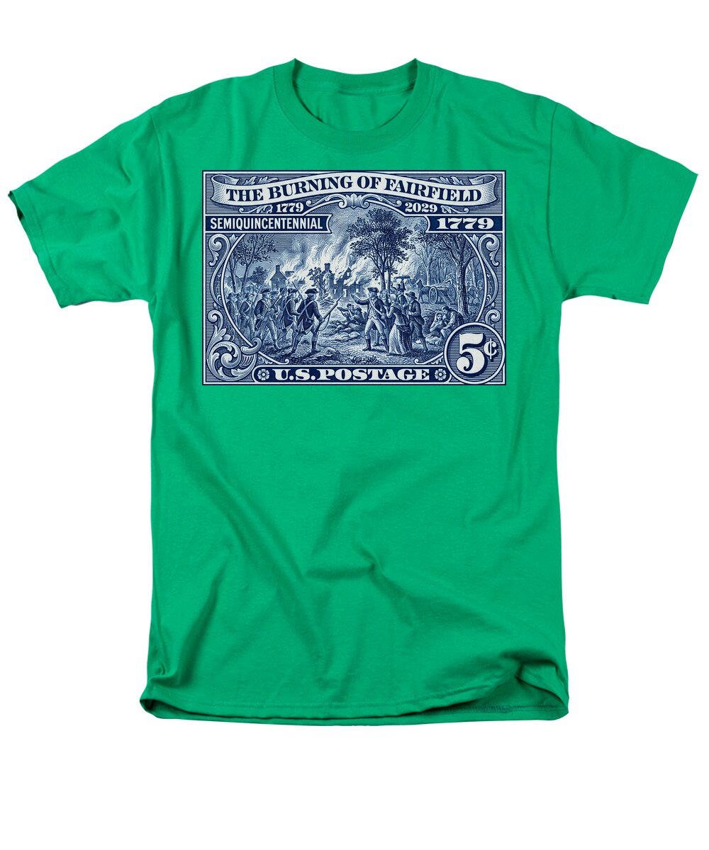 Burning of Fairfield 5c 1 - Men's T-Shirt  (Regular Fit)