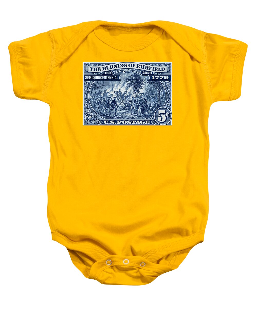 Burning of Fairfield 5c 1 - Baby One-Piece