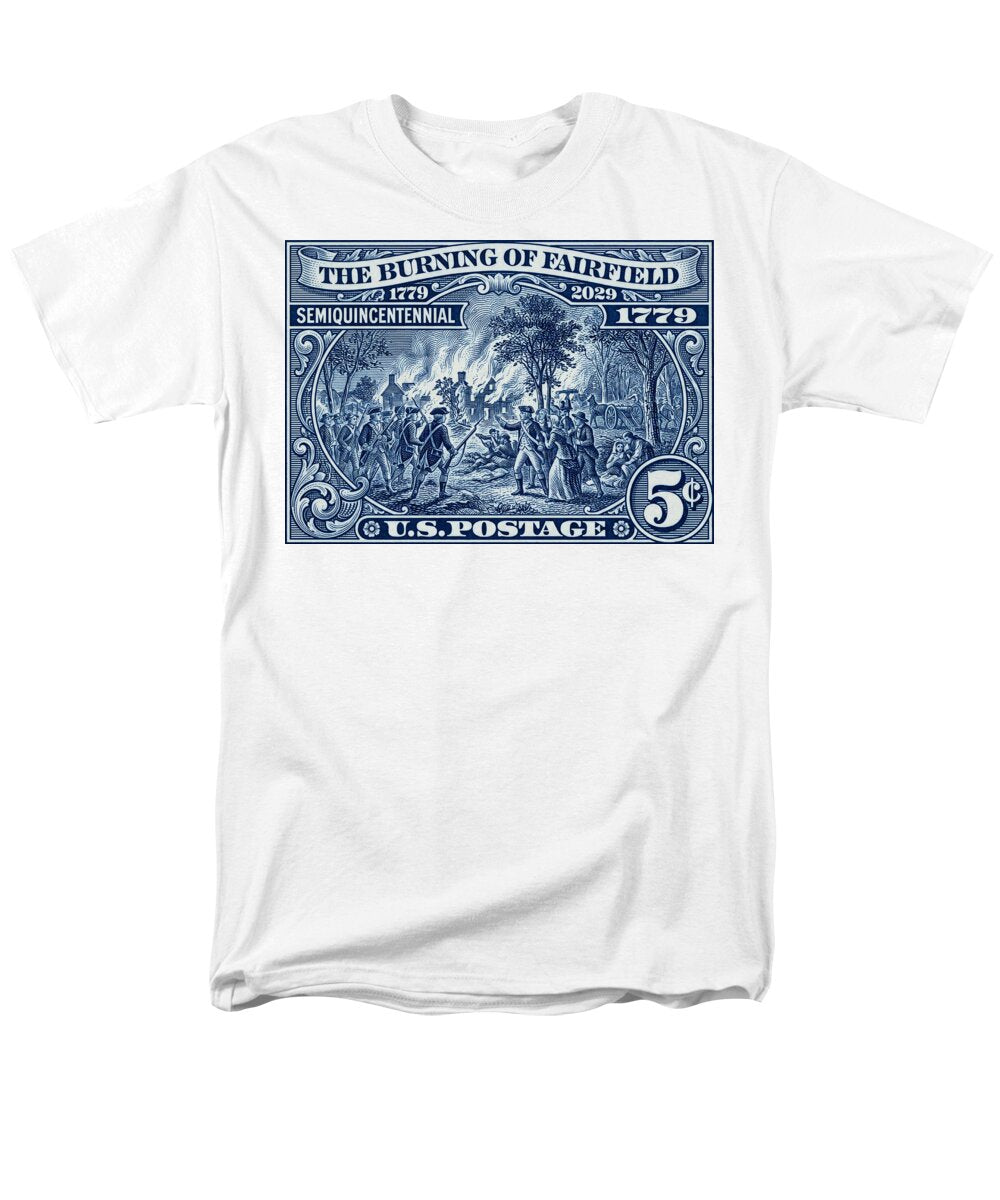Burning of Fairfield 5c 1 - Men's T-Shirt  (Regular Fit)