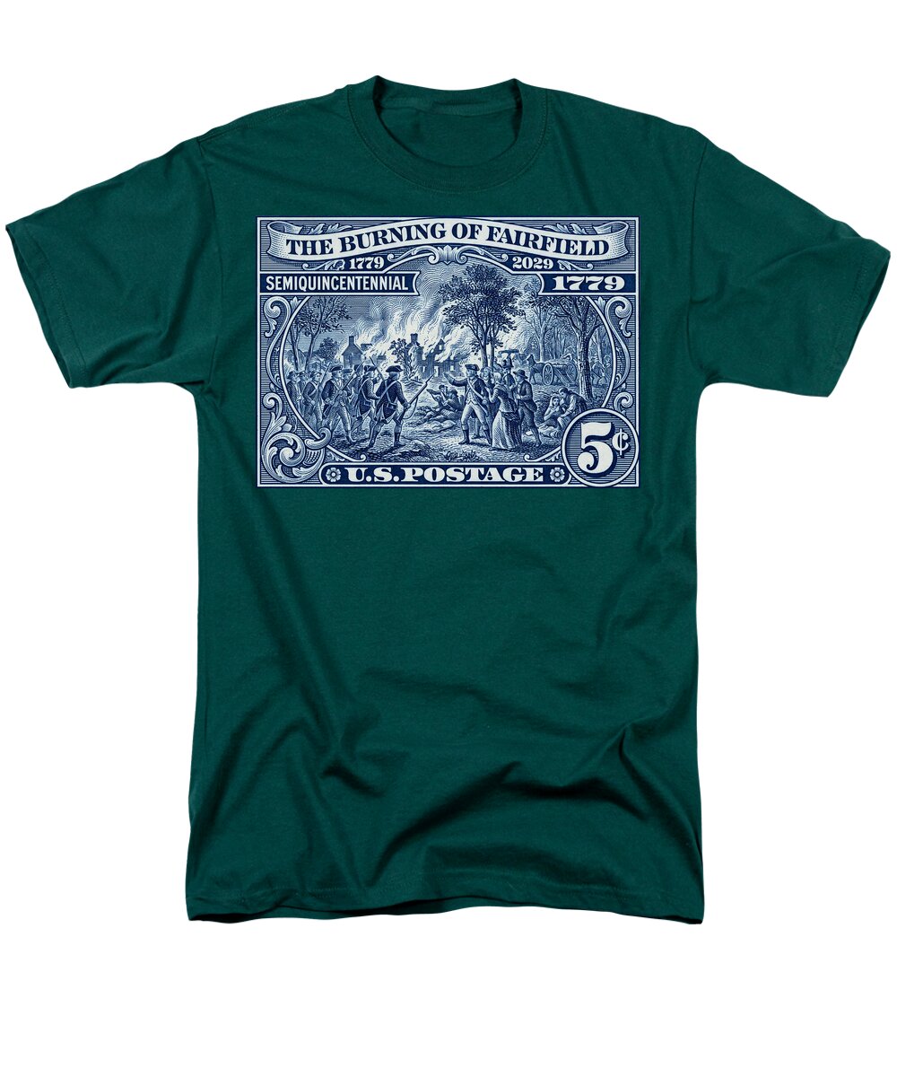 Burning of Fairfield 5c 1 - Men's T-Shirt  (Regular Fit)