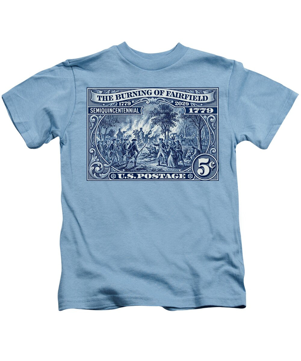 Burning of Fairfield 5c 1 - Kids T-Shirt
