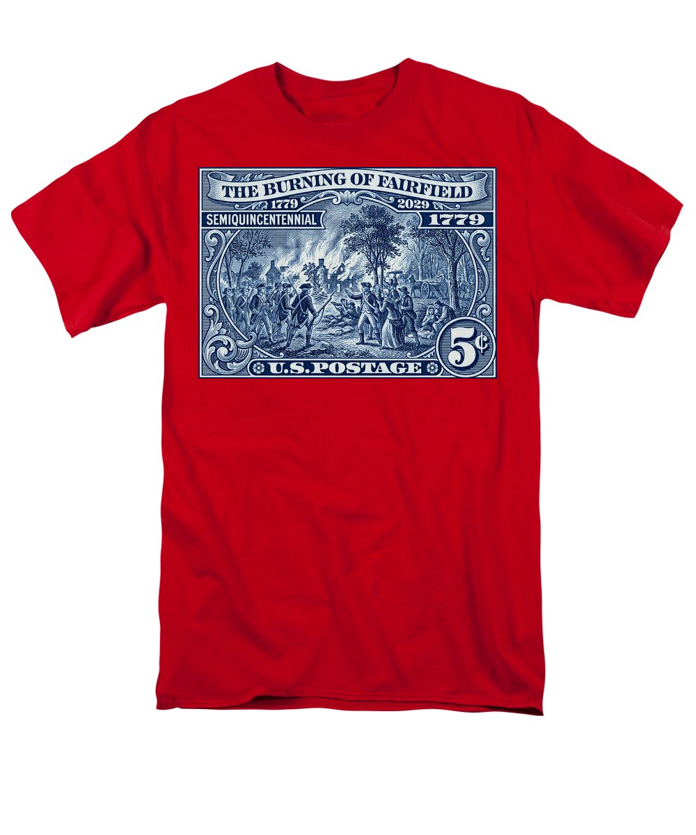 Burning of Fairfield 5c 1 - Men's T-Shirt  (Regular Fit)