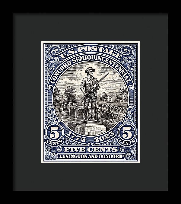 Concord 5c 1 - Framed Print
