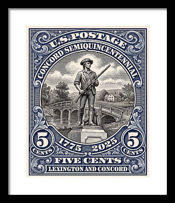 Concord 5c 1 - Framed Print