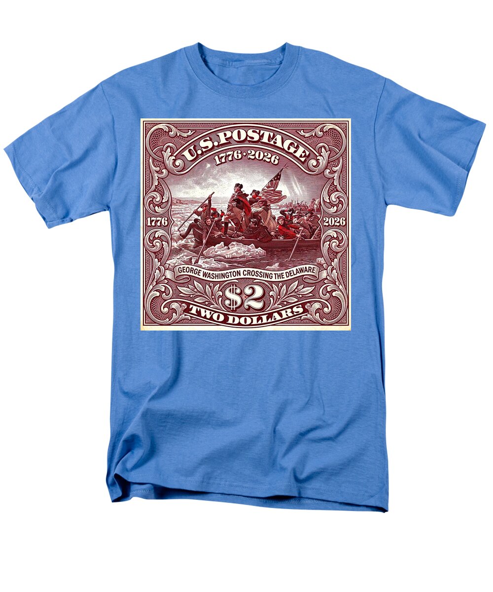 Crossing the Delaware $2 1 - Men's T-Shirt  (Regular Fit)