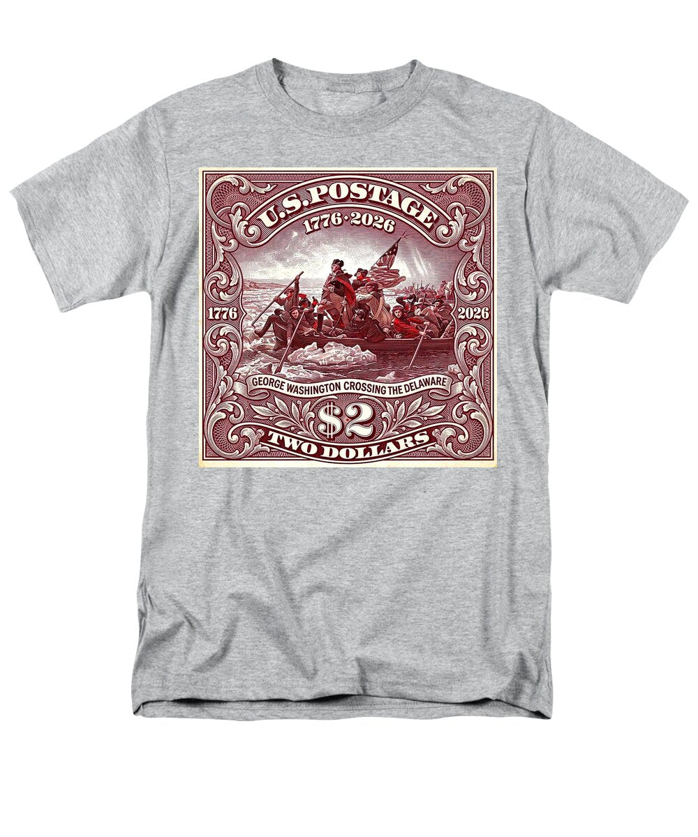 Crossing the Delaware $2 1 - Men's T-Shirt  (Regular Fit)