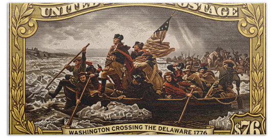 Crossing the Delaware $76 2 - Beach Towel
