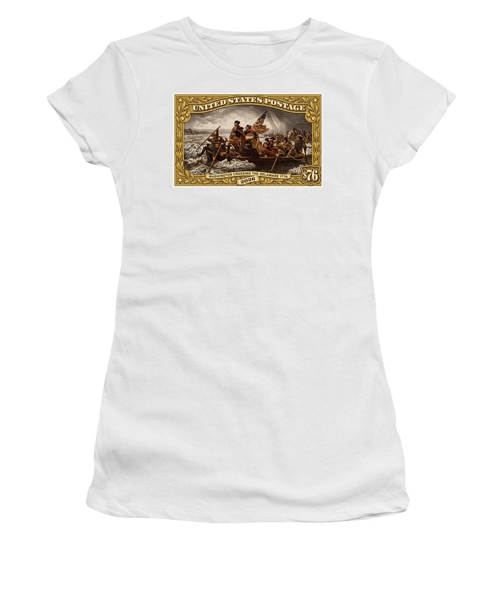 Crossing the Delaware $76 2 - Women's T-Shirt