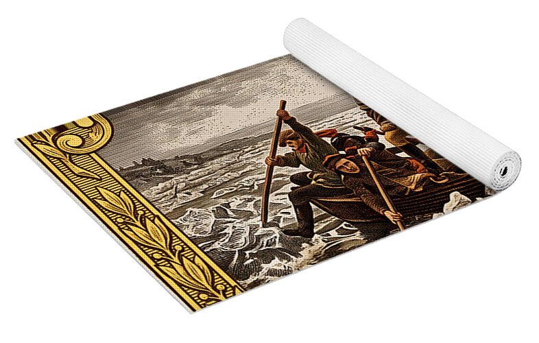 Crossing the Delaware $76 2 - Yoga Mat