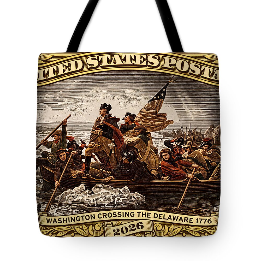 Crossing the Delaware $76 2 - Tote Bag