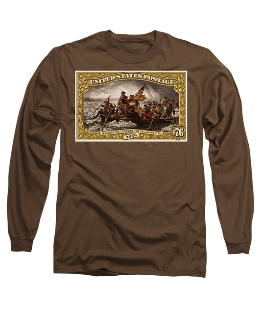Crossing the Delaware $76 2 - Long Sleeve T-Shirt