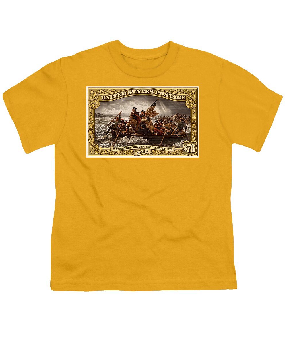 Crossing the Delaware $76 2 - Youth T-Shirt