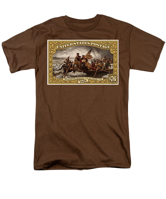Crossing the Delaware $76 2 - Men's T-Shirt  (Regular Fit)