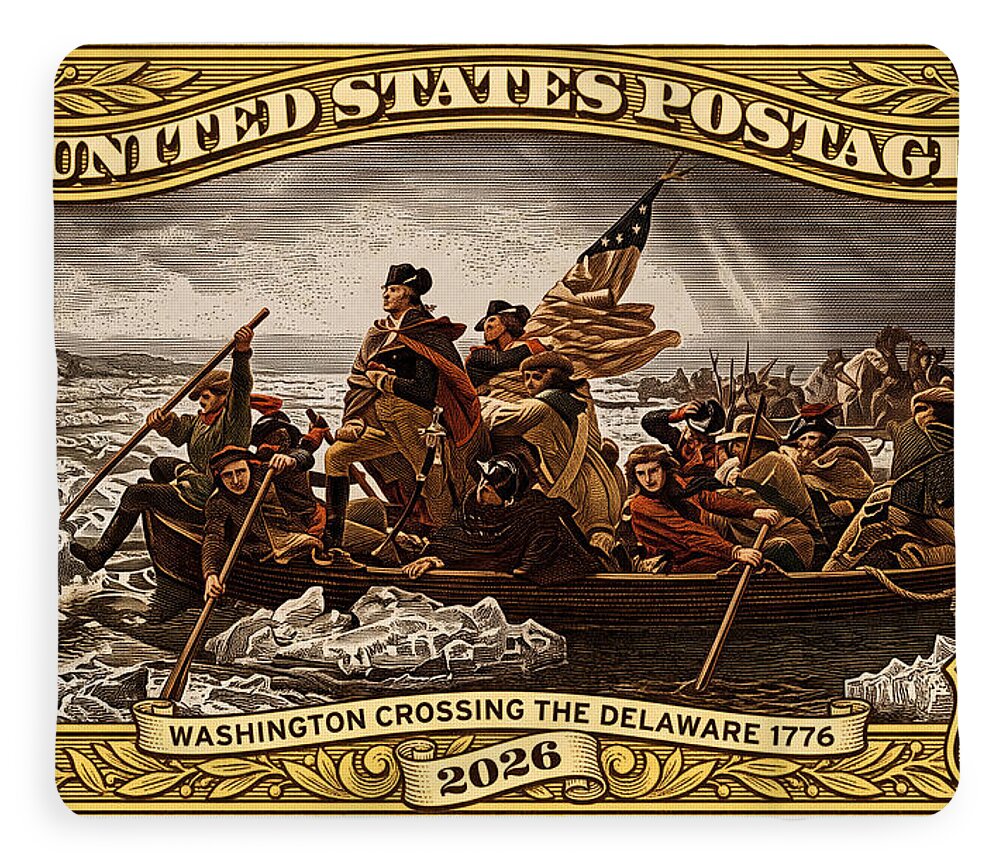 Crossing the Delaware $76 2 - Blanket